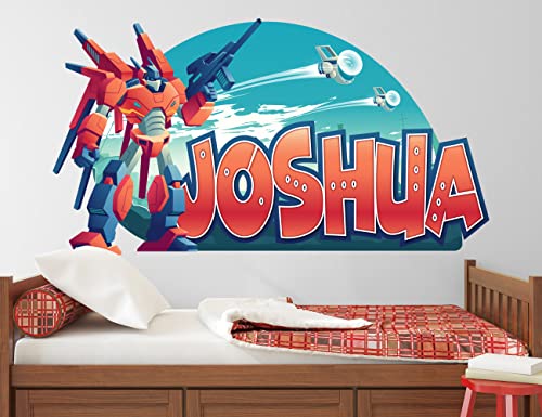 Vinilo Decorativo Robot para Habitación Infantil miniatura 2