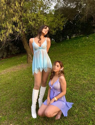 Image of Avidlove Lingerie for Women Lace Babydoll Sleepwear Boudoir Outfits Plus Size Langeray XS-5XL