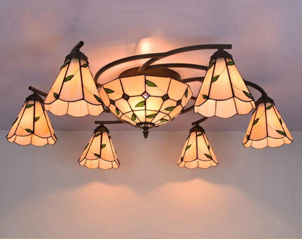 YNIYUJKL Retro Chandelier Light Chandelier Tiffany-Style Inverted Chandelier Baroque Chandelier Child Room Light Restaurant Light