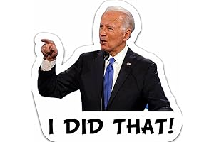 Joe Biden No Malarkey Gas Prices are High Sticker