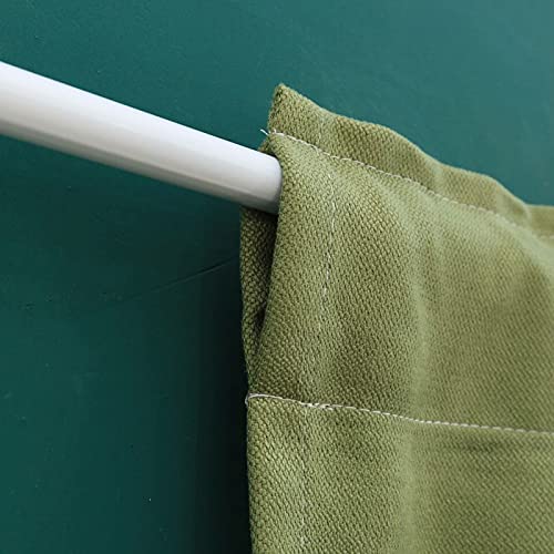 Cortinas de café de lino para cubrir ventanas bajas sin perder claridad 6
