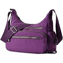 Women's Durable Nylon Fashion Shoulder Bag Travel Workout Crossbody Casual Daypack