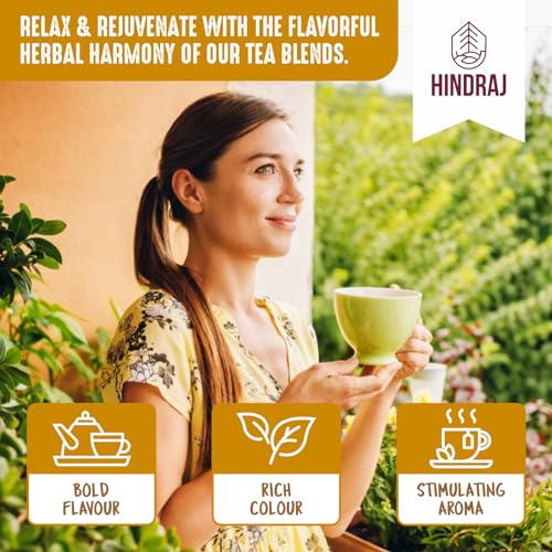 Image of House of Hindraj Meditative Swami Yogi Ayurvedic Herbal Loose Tea 30 g Chai Inspired Blend Helps with Immunity, Digestion & Fatigue Natural & Caffeine-Free