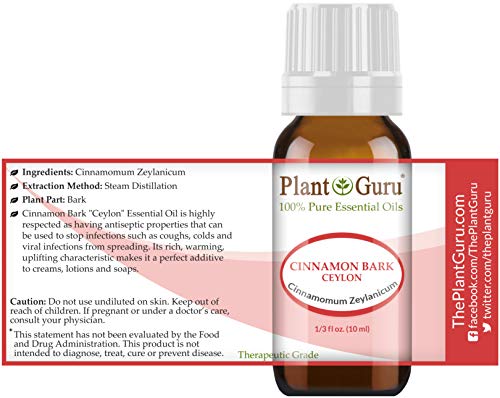 Cinnamon Bark Ceylon Essential Oil - Cinnamomum Zeylanicum - 10 ml 100% Pure Undiluted Therapeutic Grade. - Thumbnail 2