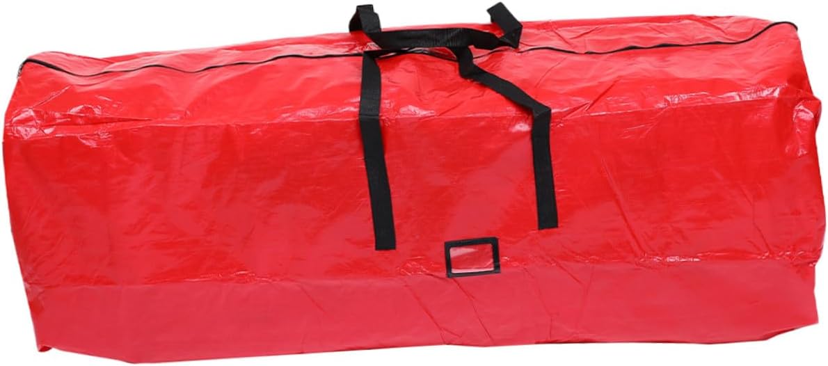 Christmas Tree Storage Bag Waterproof Large Dustproof Zippered Pouch with Reinforced Handles 165x38x76cm for Artificial Tree Holiday Organization