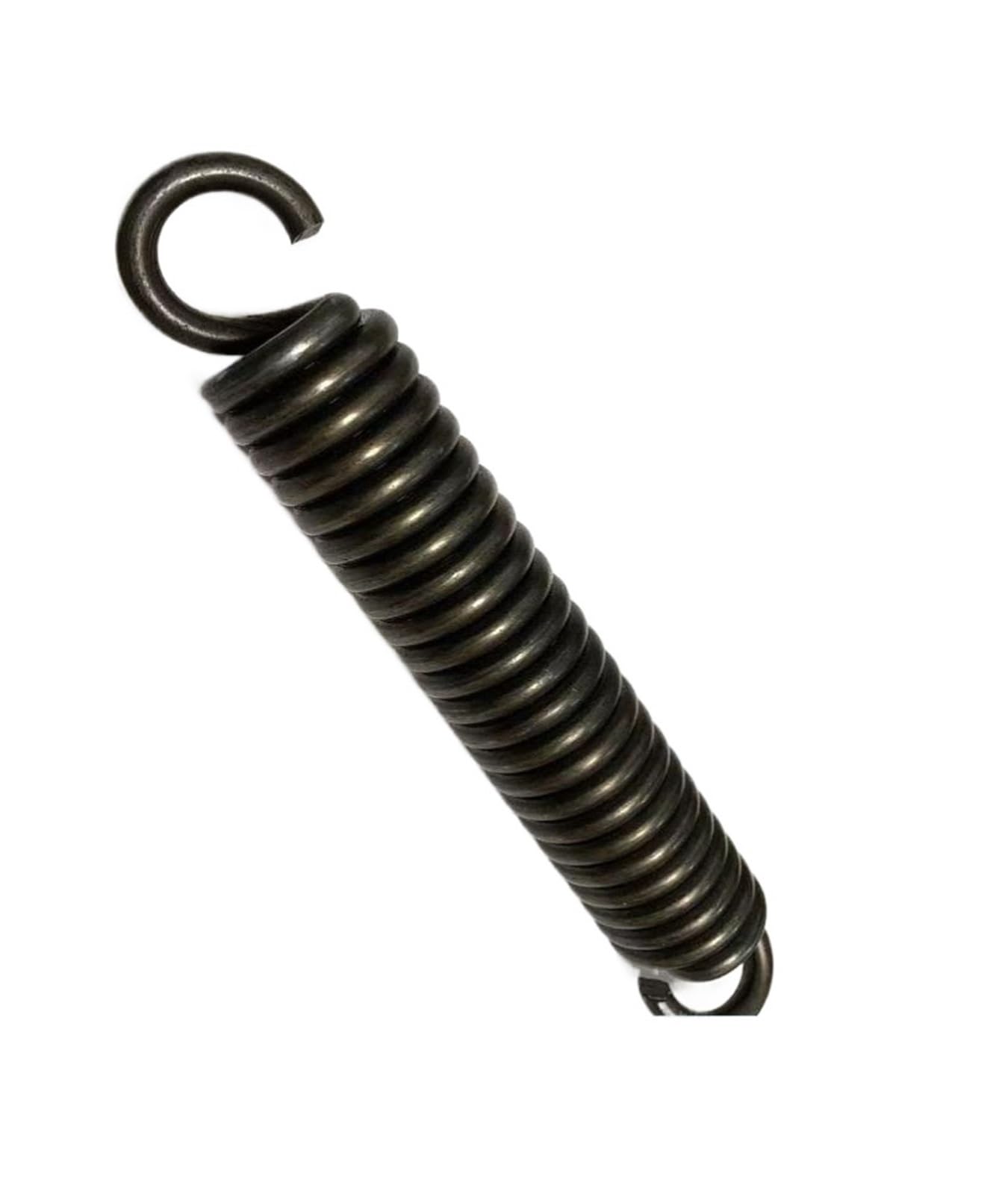 Zugfeder Offene Hakenspannfeder aus 65-Mn-Seele, Drahtdurchmesser 6 mm, Außendurchmesser 35/40/45/48 mm, Länge 120–500 mm(280mm,35mm)