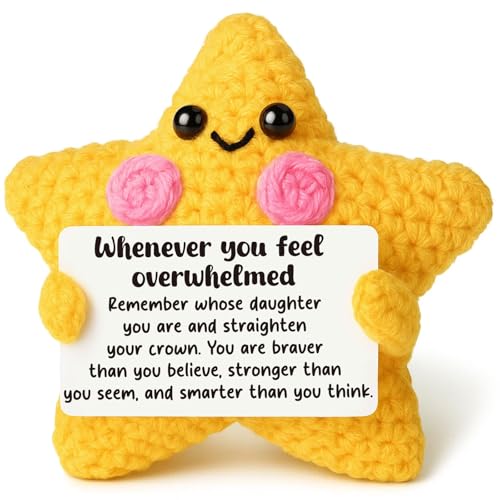 Daughter Crochet Star Encouragement Keepsake