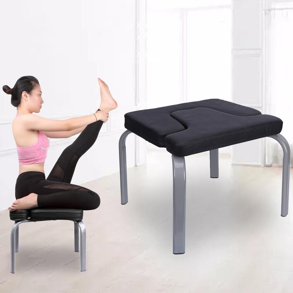 Tabouret de yoga pour poirier, chaise de yoga pour poirier, tabouret de yoga poirier, chaise de poirier yoga pour la maison et la salle de sport