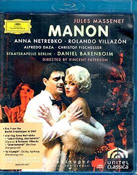 Blu-ray Nietrebko / Villazon / Barenboim: Massenet: Manon Book