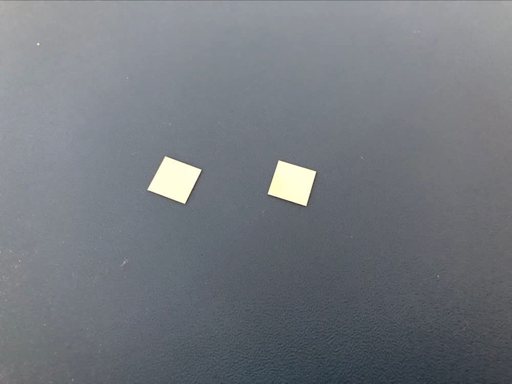 Platynowa elektroda arkuszowa, 99,99% czysta do badań laboratoryjnych, idealna do eksperymentów elektrochemicznych, 1 sztuka (5 mm x 5 mm x 0,3 mm)