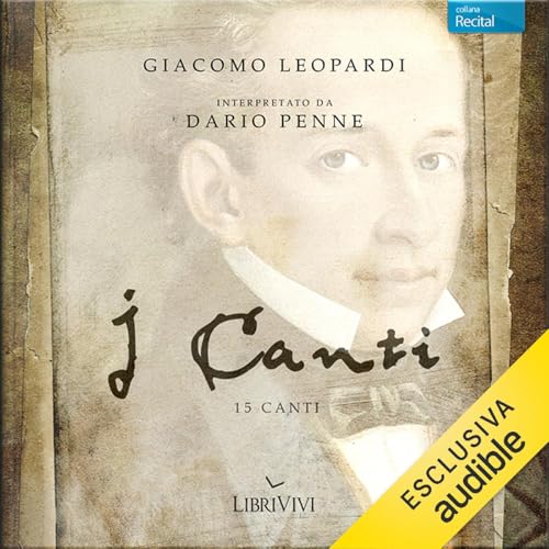 Page de couverture de I canti [The Songs]