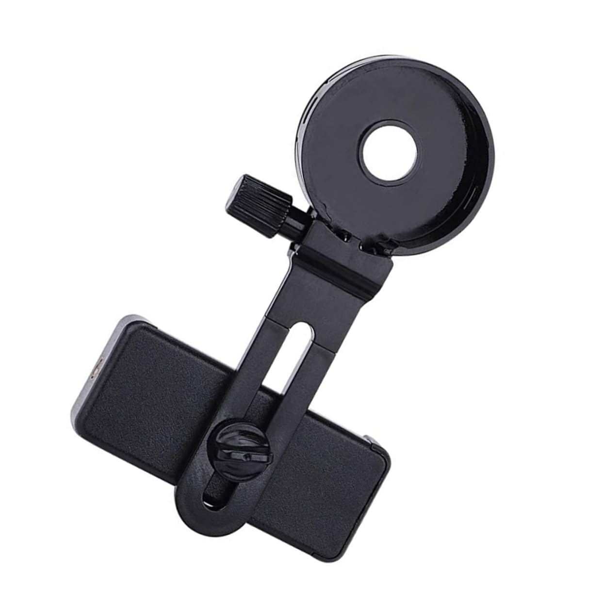 Telescope Phone Adapter, Phone Adapter for Binoculars Clip for Photography Holder Microscope Binocular Monocular Microsope, Spotting Scope, Telescope, Smartphone Holder Clip Bracket