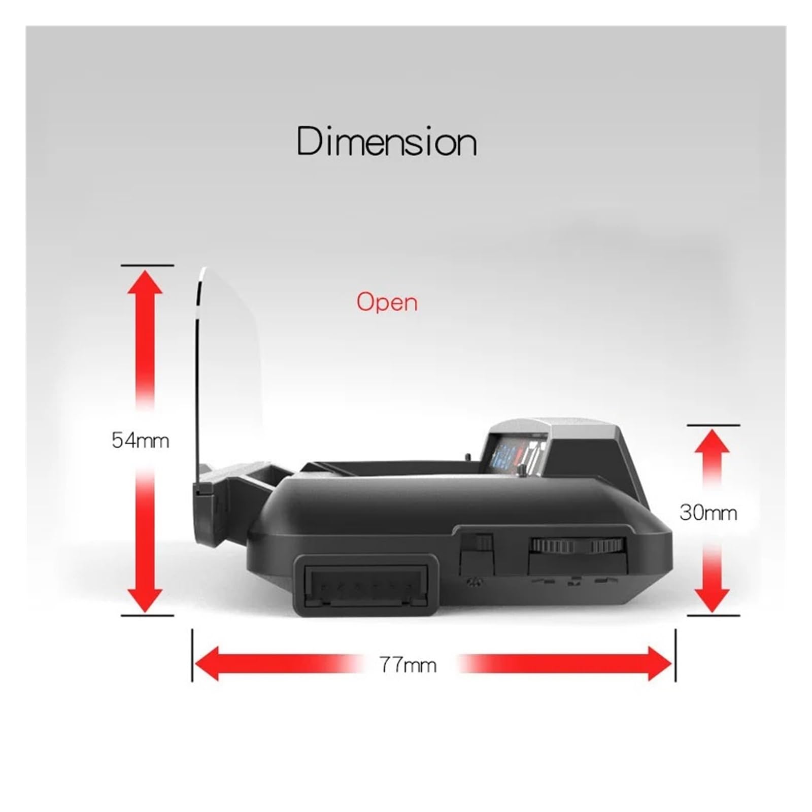 Auto OBD2 GPS HUD Head-Up Display EOBD Parabrisas Coche Velocímetro Proyector Accesorios Digitales For Todos Los Coches Instrumento Multifunción