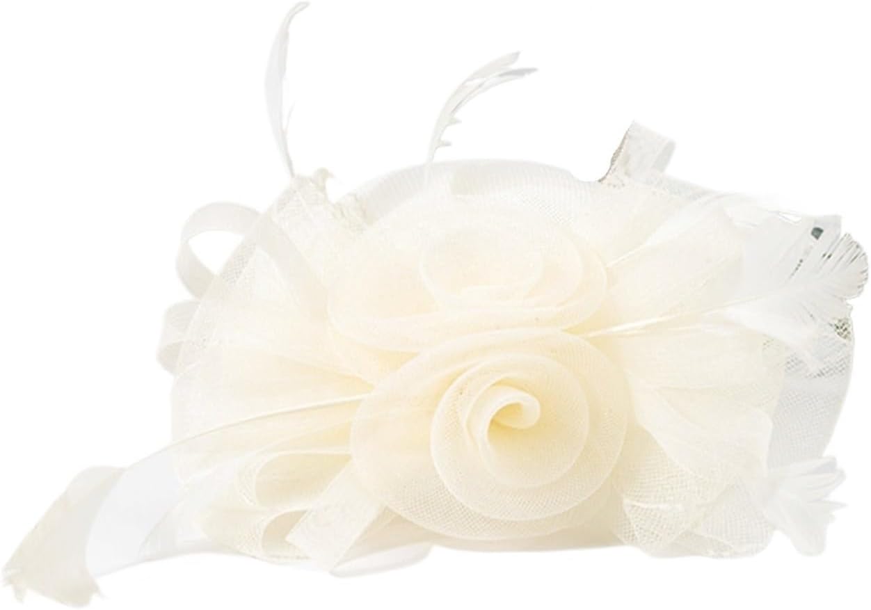 Women's Sun Hats 2026 New Elegant Versatile French Style Linen-Look Small Hat Sweet Flower Ladies Party