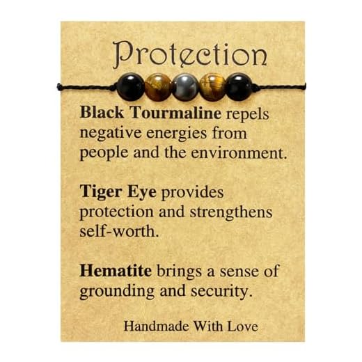 yfstyle Crystal Healing Bracelets