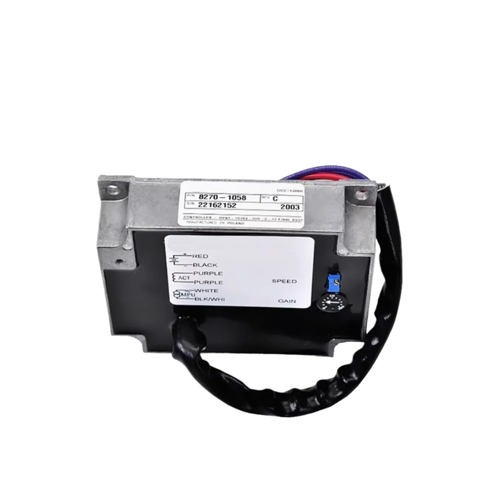 8270-1058 régulateur électronique de Groupe électrogène de Carte de Vitesse Contrôle de la Vitesse