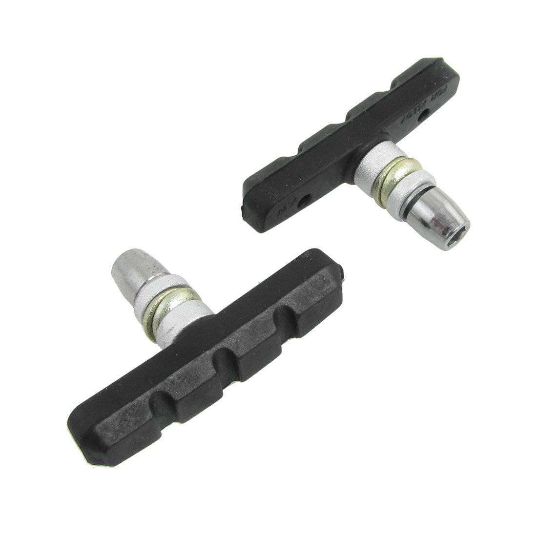 Qtqgoitem Pair 2.8"Long Black Rubber Brake Stop Pads for Mountain Bike (model: dee 105 315 20c f26)