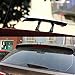 UBOOMS 2 PCS Mini Carbon Fiber Spoiler Wing Auto Car Tail Decoration