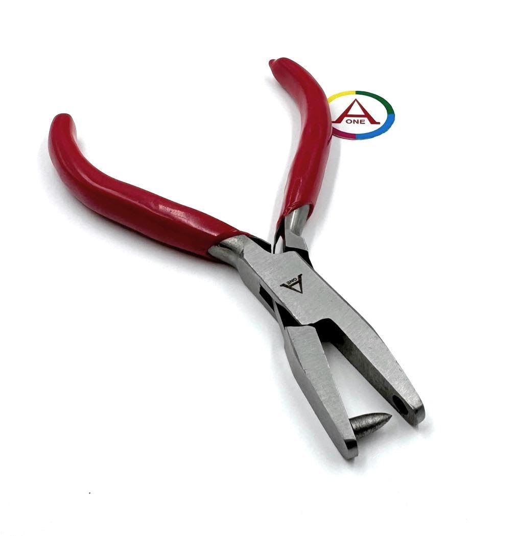 Hole Punching Plier Multipurpose Plastic Coated for Punching Holes in Leather, Metal Sheets & Plastic. Jewellery Making, Jewellery Repair, Model Making & Hobby Crafts DIY