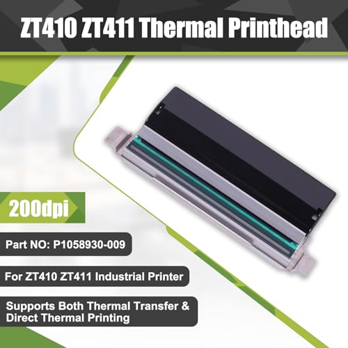 Image of ZT411 Thermal Printhead P1058930-009 for Zebra ZT410 ZT411 203DPI Barcode Printer Head