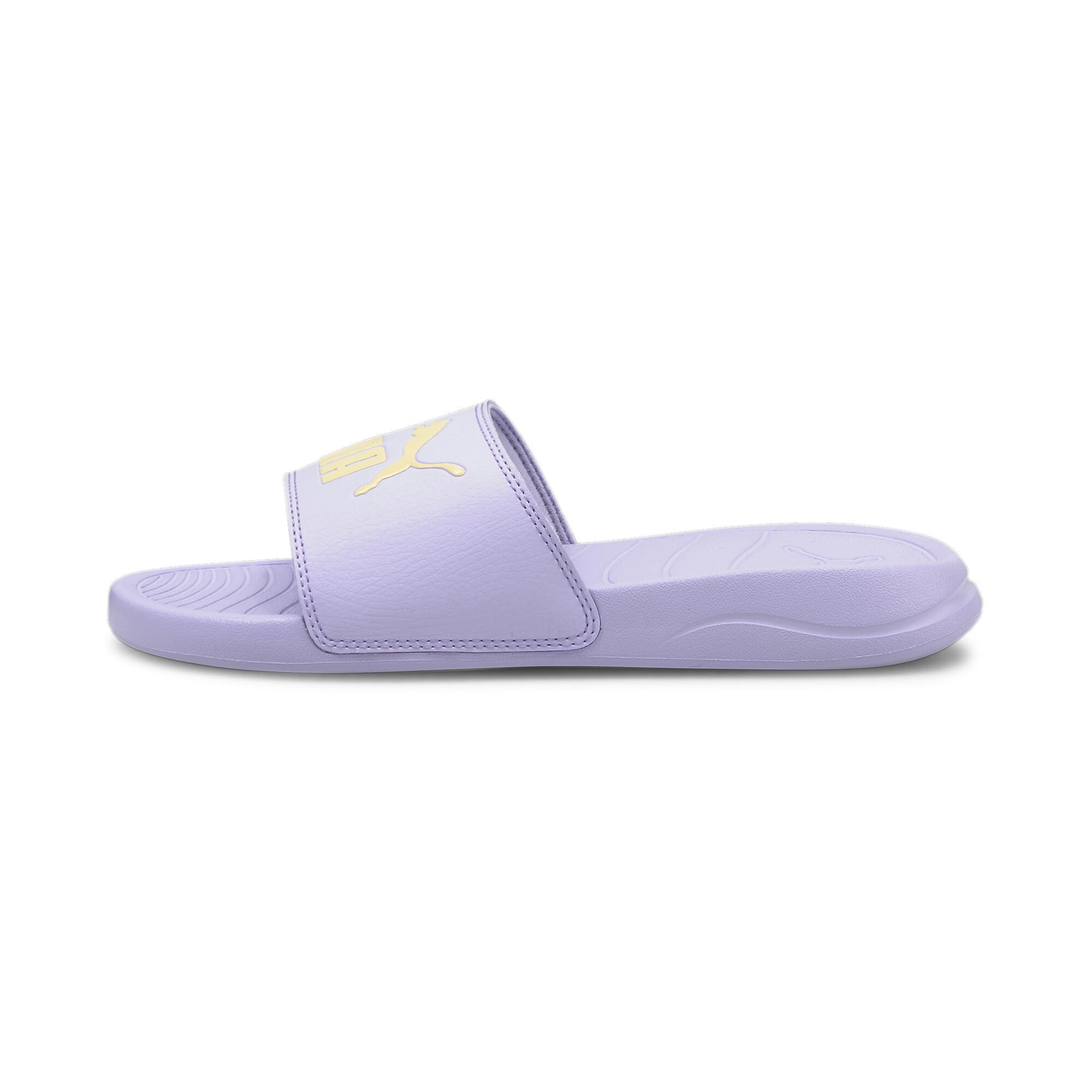 PUMA Unisex Popcat 20 Slide-Sandalen, Light Lavender Yellow Pear, 37 EU