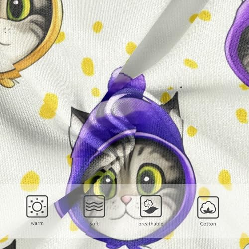 Cute Colorful Cartoon Kitten Faces Girls Underwear Toddler 2t Cotton Panties for Girl Fun Undies Kids Briefs3