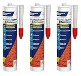 Avenarius Agro Bitoflex Bitumen-Kleber Dichtmasse 310 ml (3 Stück)