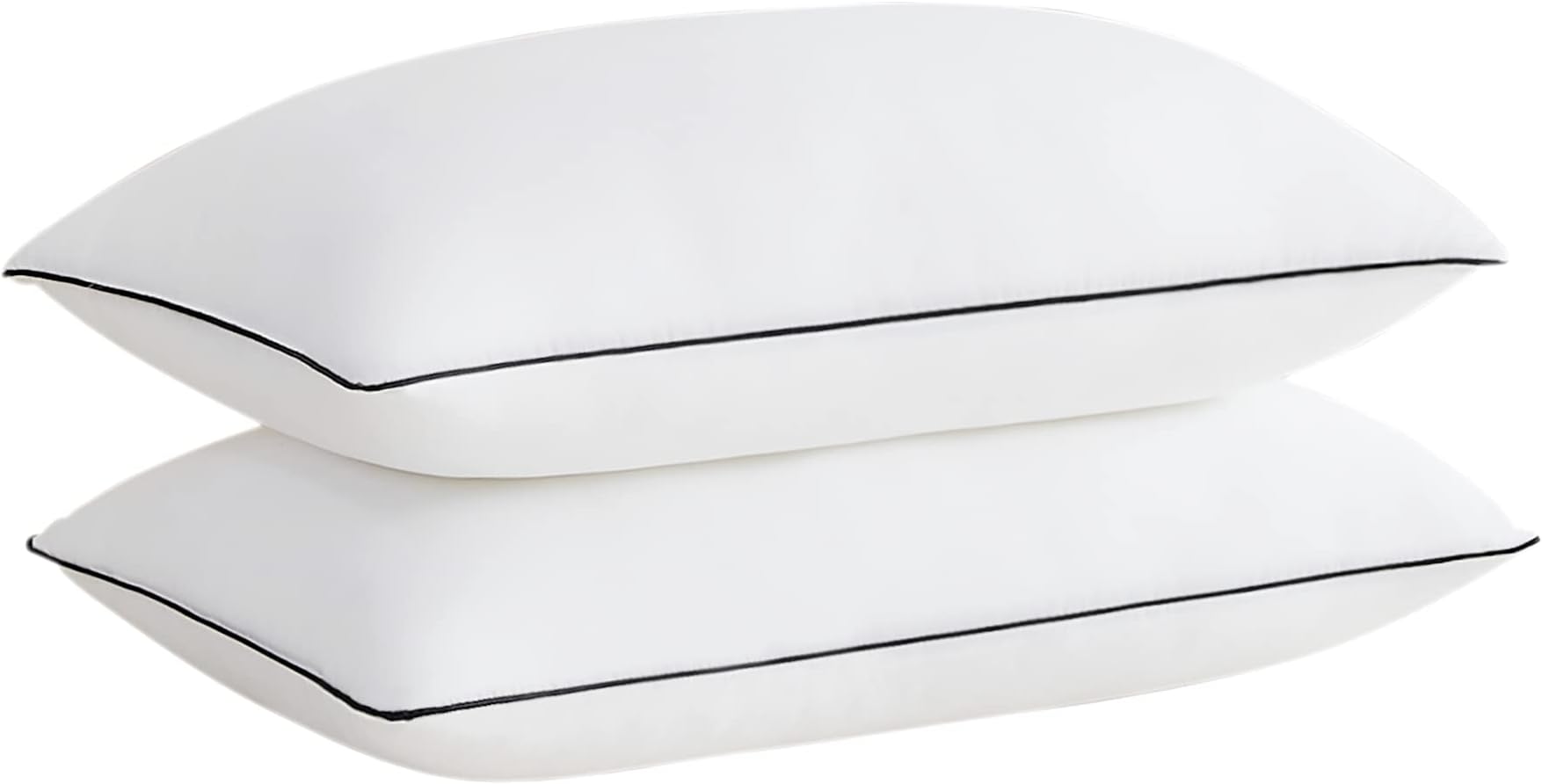 Title: Acanva Cooling Bed Pillows for Sleeping, Luxury Hotel Quality 3D Microfiber Filling with Breathable Cover For Side Back and Stomach Sleepers, Reduces Neck Pain,King (Pack of 2), White