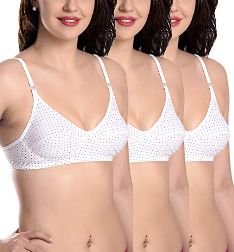 Image of StyFun Women's Non-Wired Bra (Pack of 3)