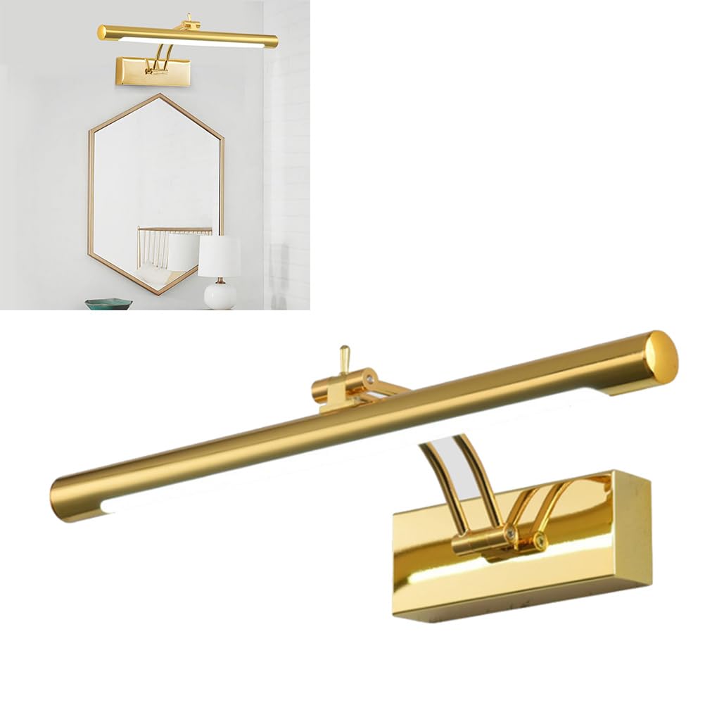 DOITOOL Lámpara De Pared Led Para Espejo De Baño 15.74 Pulgadas Luz Moderna Para Tocador Dormitorio Y Sala De Estar Fácil Instalación Diseño Elegante