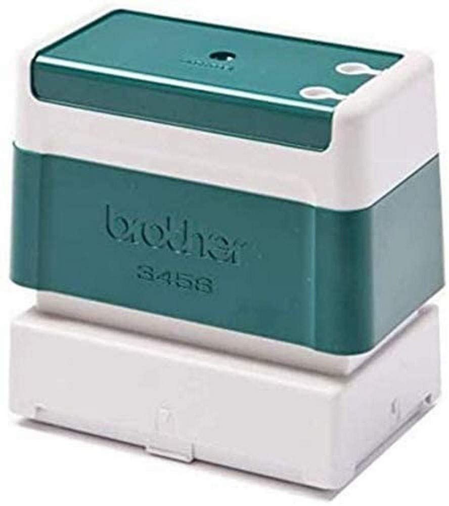 Brother PR3458G6P Timbro Verde Dimensione 34x58 mm - Confezione da 6 pezzi