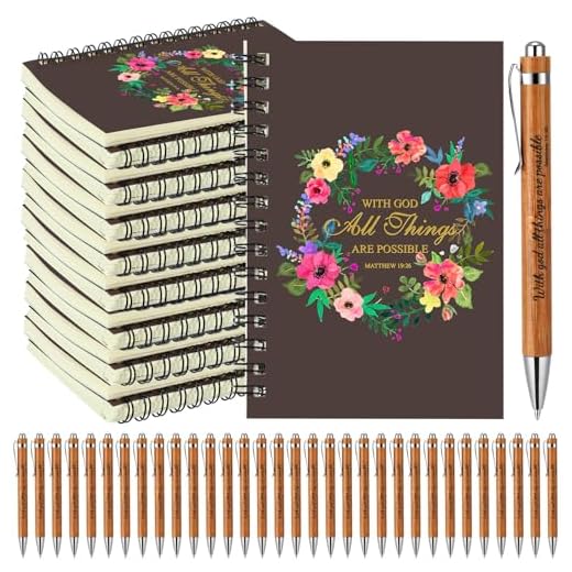 Christian Gifts Notebook & Pen Set