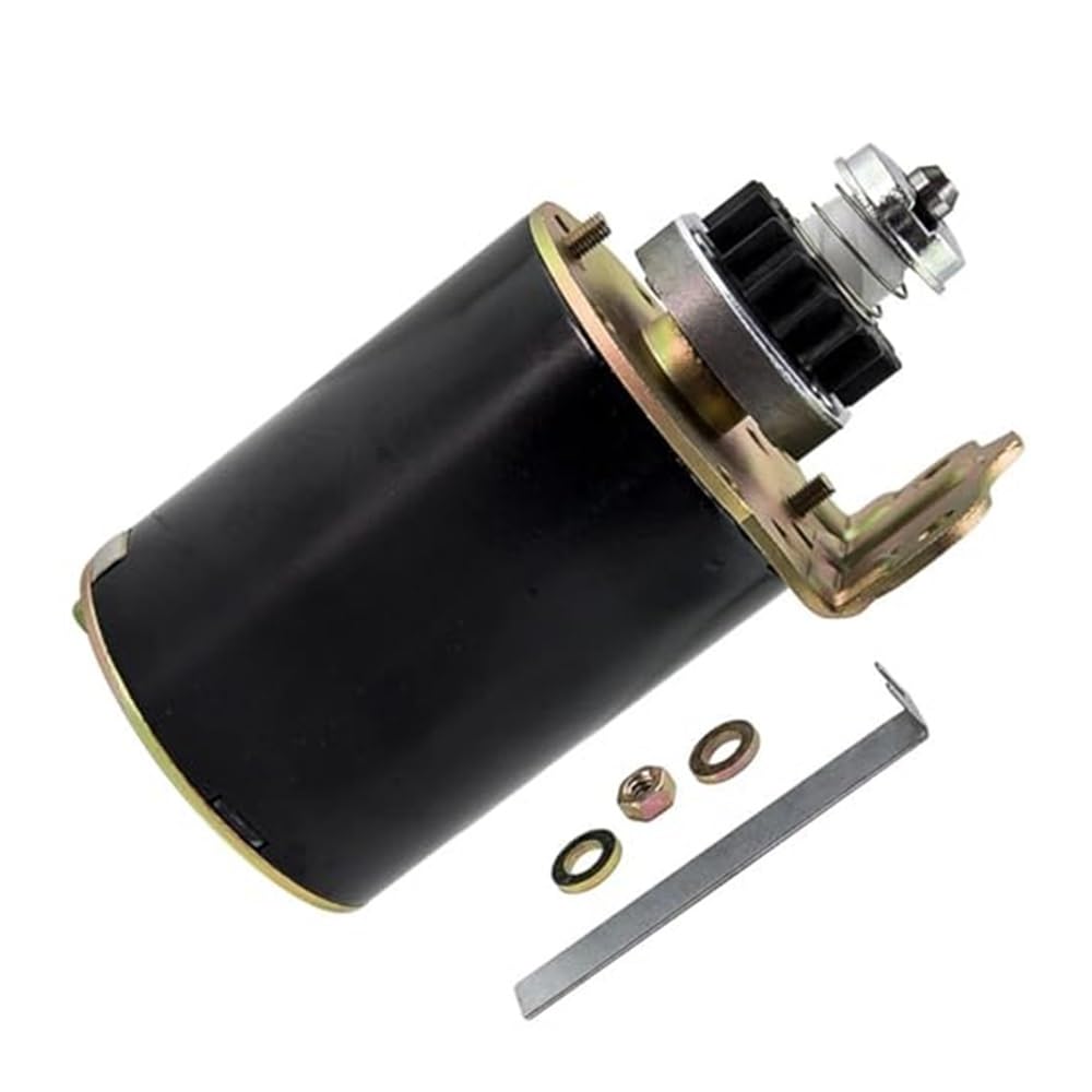 Motor de Arranque Solenoide De Arranque Y Motor 12 V Para Cortacésped Eléctrico (motor 499521 795121) Copia de seguridad