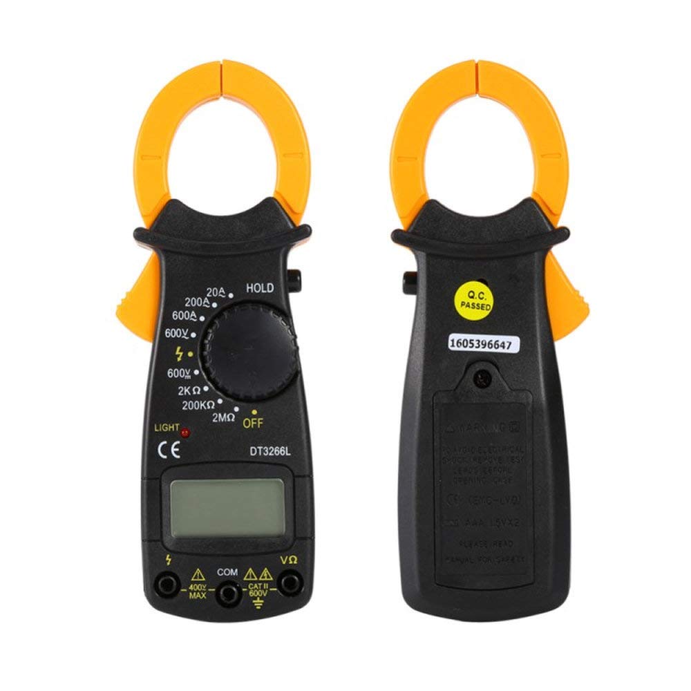 Amazon.co.jp: TKS デジタルクランプメーター 電流測定器 AC/DC両用