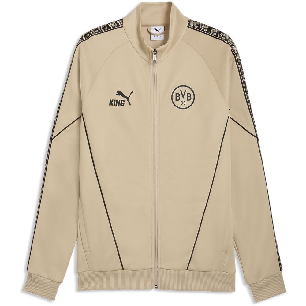 PUMA Borussia Dortmund e Erde King Anthem Jacke Beige Herren