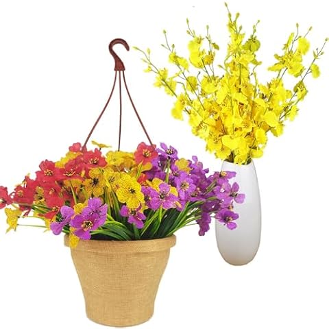 OMUYGDD Artificial Daisy Flowers and Artificial Orchids Bundle Cover