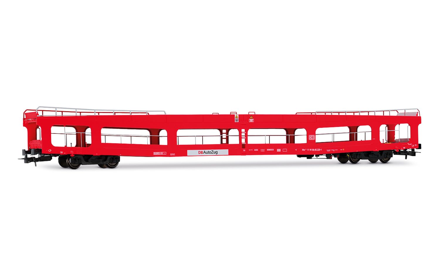 Rivarossi Hr4381 Db Ag Carriage Ddm 916 Auto Transport, Green Livery