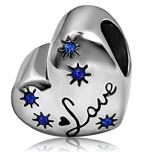 Image of JMQJewelry Feet Jan-December Womens Charms Fits Pandora Charms Bracelets