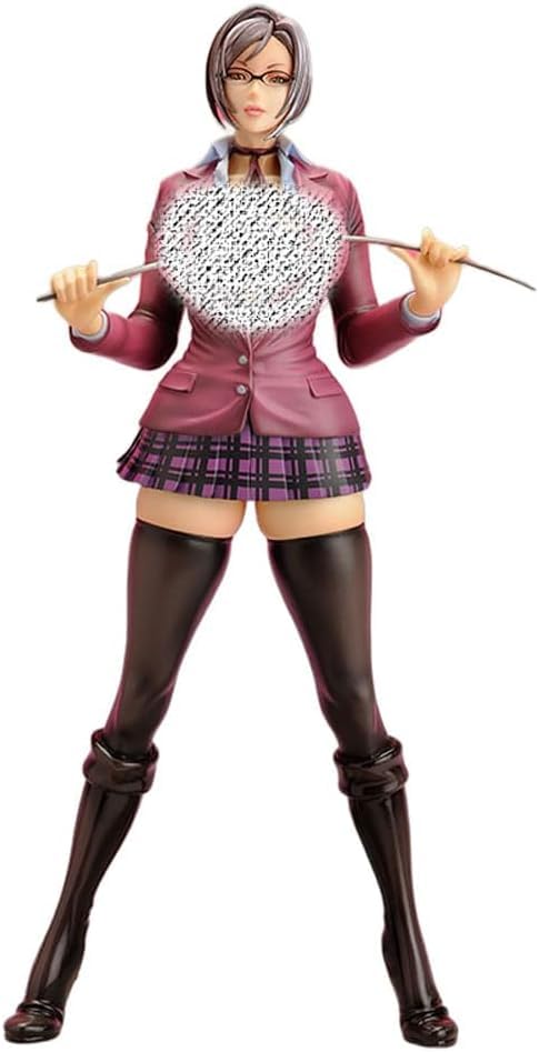 Anime Figure Prison School -Meiko Shiraki (Uniform Ver.) 1/7 - Complete Figure - ECCHI Figure PVC Model/Statue Anime Collectibles/Decoration/Ornament 22cm/8.6inches/Hard Chest