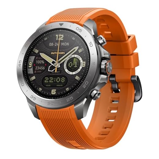 mibro GS Explorer S Military Smartwatch with Titanium, Support Offline Maps, 1.32" AMOLED, Dual Band GPS and 20-Day Battery, 10ATM Sport Watch for Outdoor Adventure, Hiking, Freediving