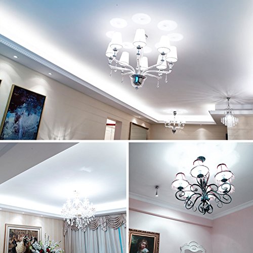 Gezee 09/LED12W/6000K Led Candelabra Bulb, Non-Dimmable, 100 Watt Equivalent, 12W Led Candle Bulbs, Daylight White 6000K, 120V, 1200Lumens, E12 Base thumb #3