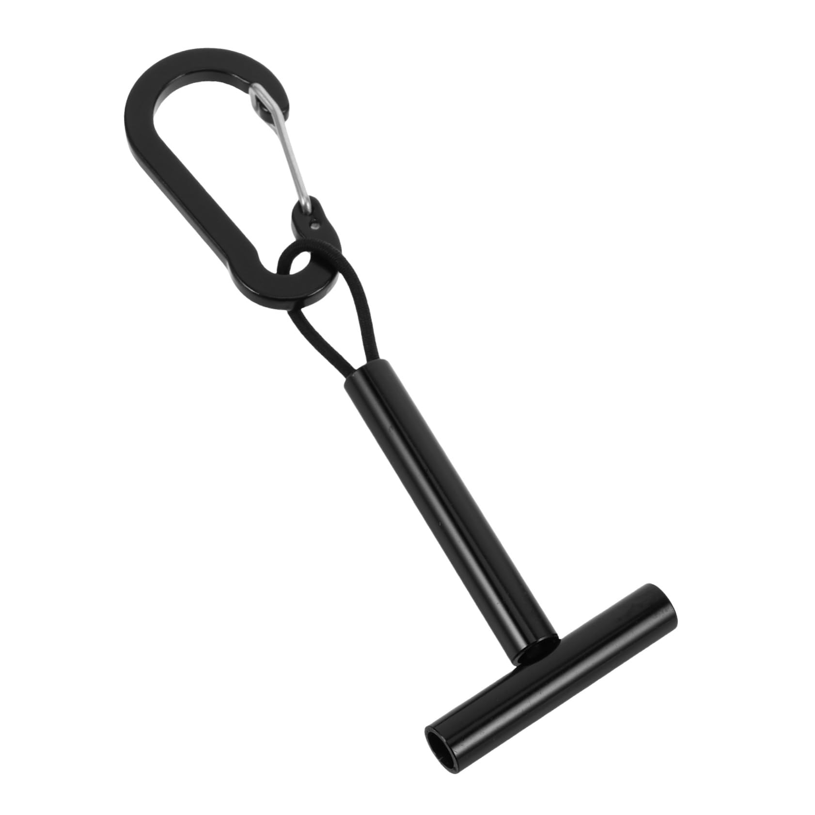 BESPORTBLE Fishing Line Hanger Tippet Fishing Accessories Fishing Line Holder Fly Fishing Fish Holder Fishing Accessory Black Aluminum Alloy