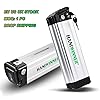 YLuBik 36v Ebike Battery, Electric Bike 36V 17.5AH Lithium Battery Pack with 3A Charger and Safe Lock, Silver Aluminum Case Complete Installation Kit Max 750W (36V) #2