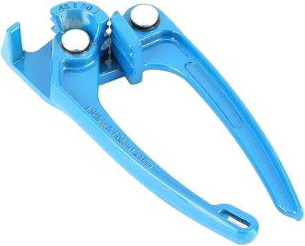 Mini 90 Degree Manual Tubing Bender for 1/8, 3/16, 1/4 Inch 3mm, 4mm, 6mm Tubing Fuel Brake AC Refrigerant Line Bending Tool