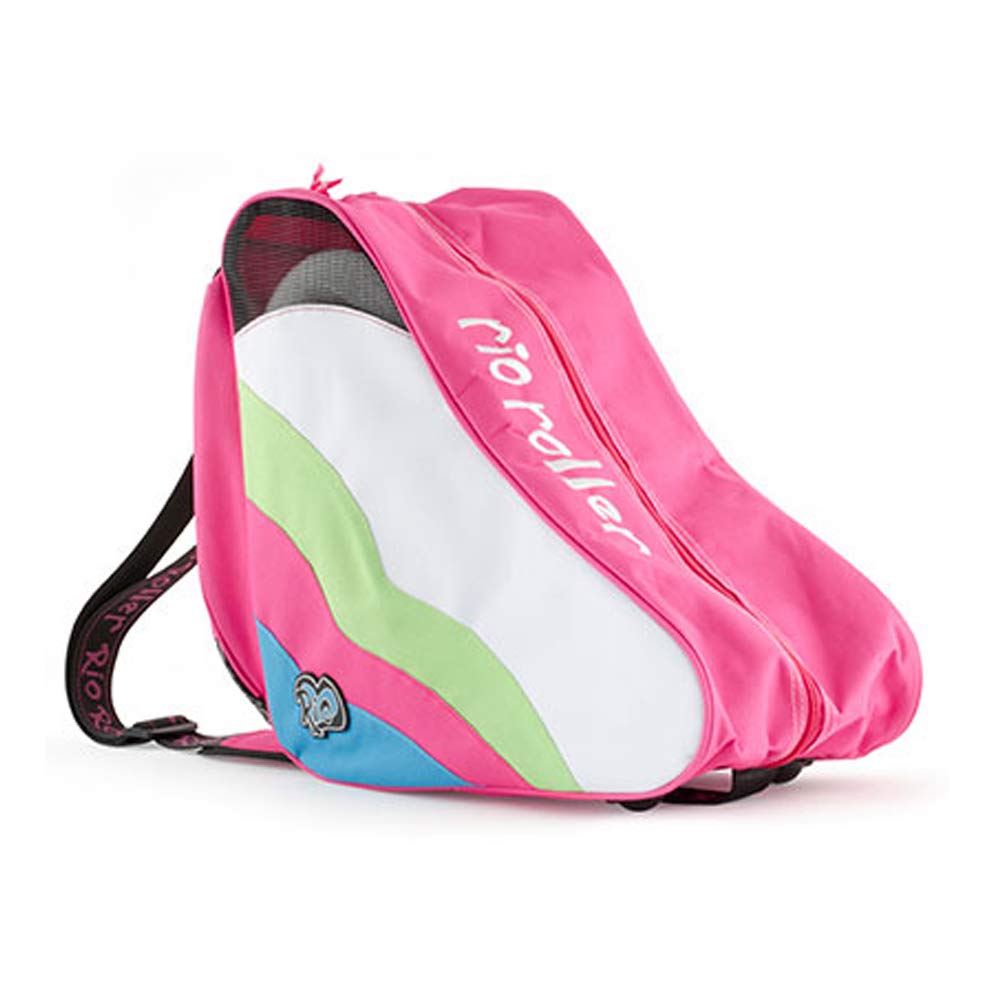 Rio Roller Roller Skate Bag, Unisex Adults’ Canvas and Beach Tote Multicolour (Skate), 24x15x45 cm (W x H L)