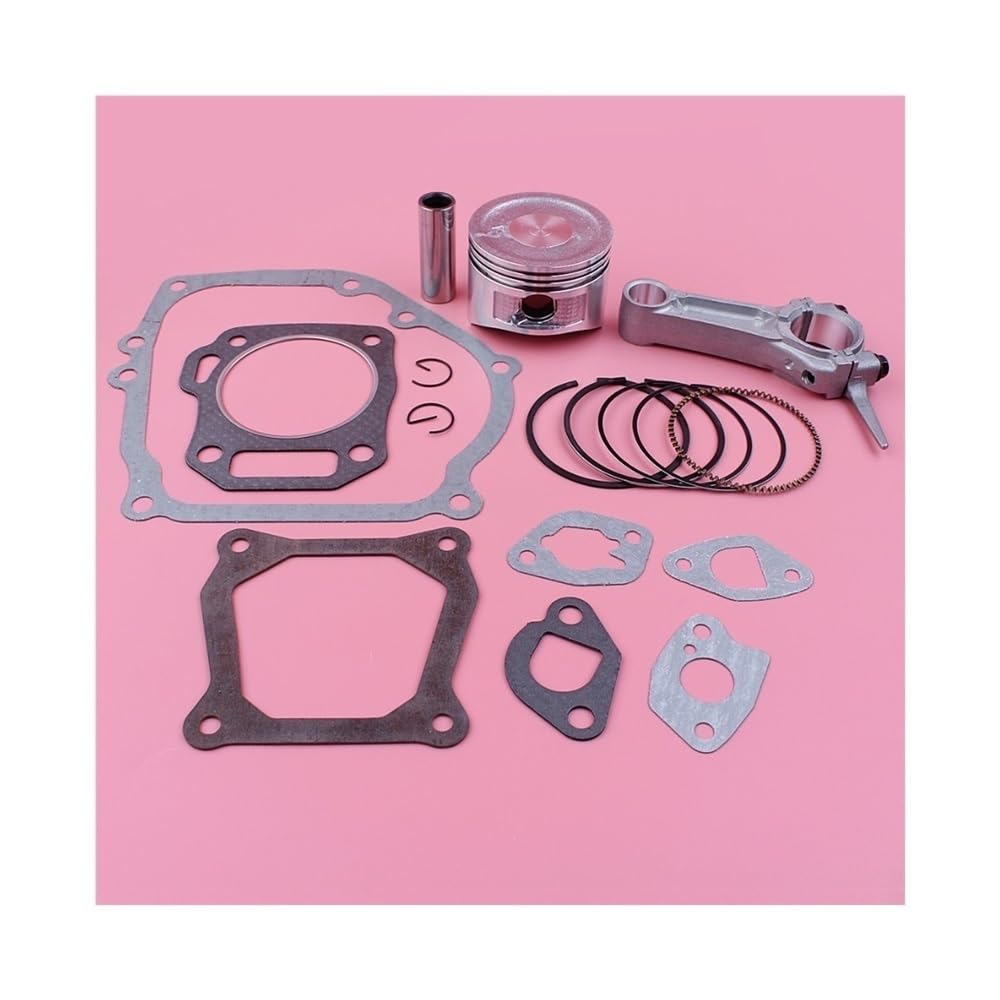 Kit Completo de Juntas de biela y pistón de 68 mm for Motor GX160 de 6,5 HP, Repuesto for cortacésped.