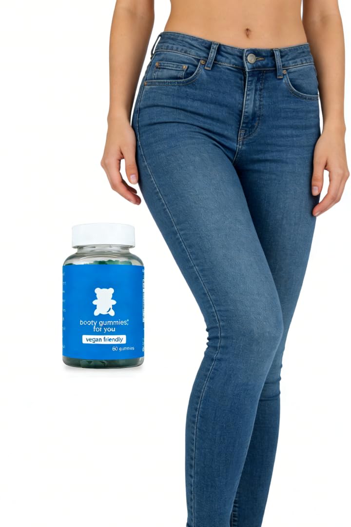 Gomitas para glúteos para mujeres - Multivitaminas con plantas naturales - Sin OGM
