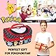 Pokémon Lunchtasche mit mehreren Fächern für Kinder, Schule, thermisch isoliert, Doppeldecker, Lebensmittelbehälter für Jungen