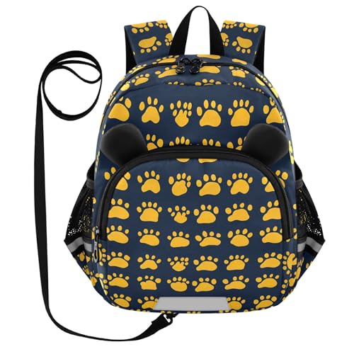 Dog Cat Claws Paw Print Toddler Backpack for Girls Boys,Preschool Kindergarten Backpack Kids Backpacks B0404984