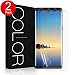 Galaxy Note 8 Screen Protector, G-Color Wet Applied Case Friendly Bubble Free TPU Screen Protector for Galaxy Note8 (2-Pack)